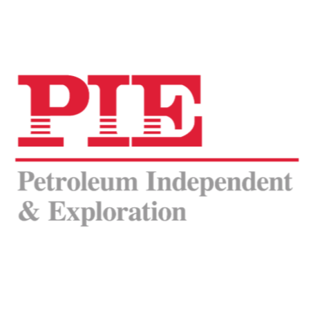 Logo of Petroleum Independent & Exploration (PIE), the private investment company Phil Mulacek founded in 1981.